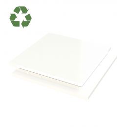 Vikugreen PMMA Plaat 100% gerecycled Gegoten Wit 4425 LT3,28% 3050x2050x6mm