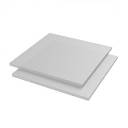 Vikuglass PMMA Plaat Gegoten Dual satin Helder 0000 V2 3050x2050x8mm