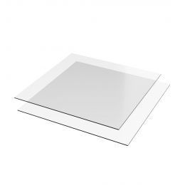 PET-GAG Helder Glans/glans Zonder folie 1400x1000x0,3mm