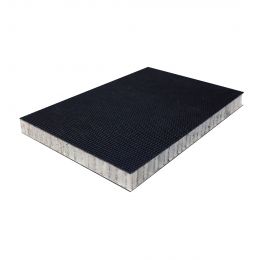 Vikucore bw Hd PP /GFR Honingraat plaat Zwart/zwart 4500x2300x30mm