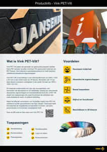 PET-Vilt brochure